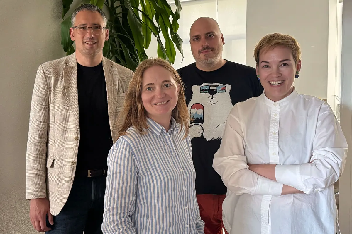 Writitude’s founding team — Victor, Alex, Olga and Katya